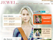 Tablet Screenshot of jeweljk.com